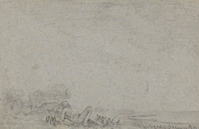 Gulliver Bound by the Lilliputians by Richard Wilson